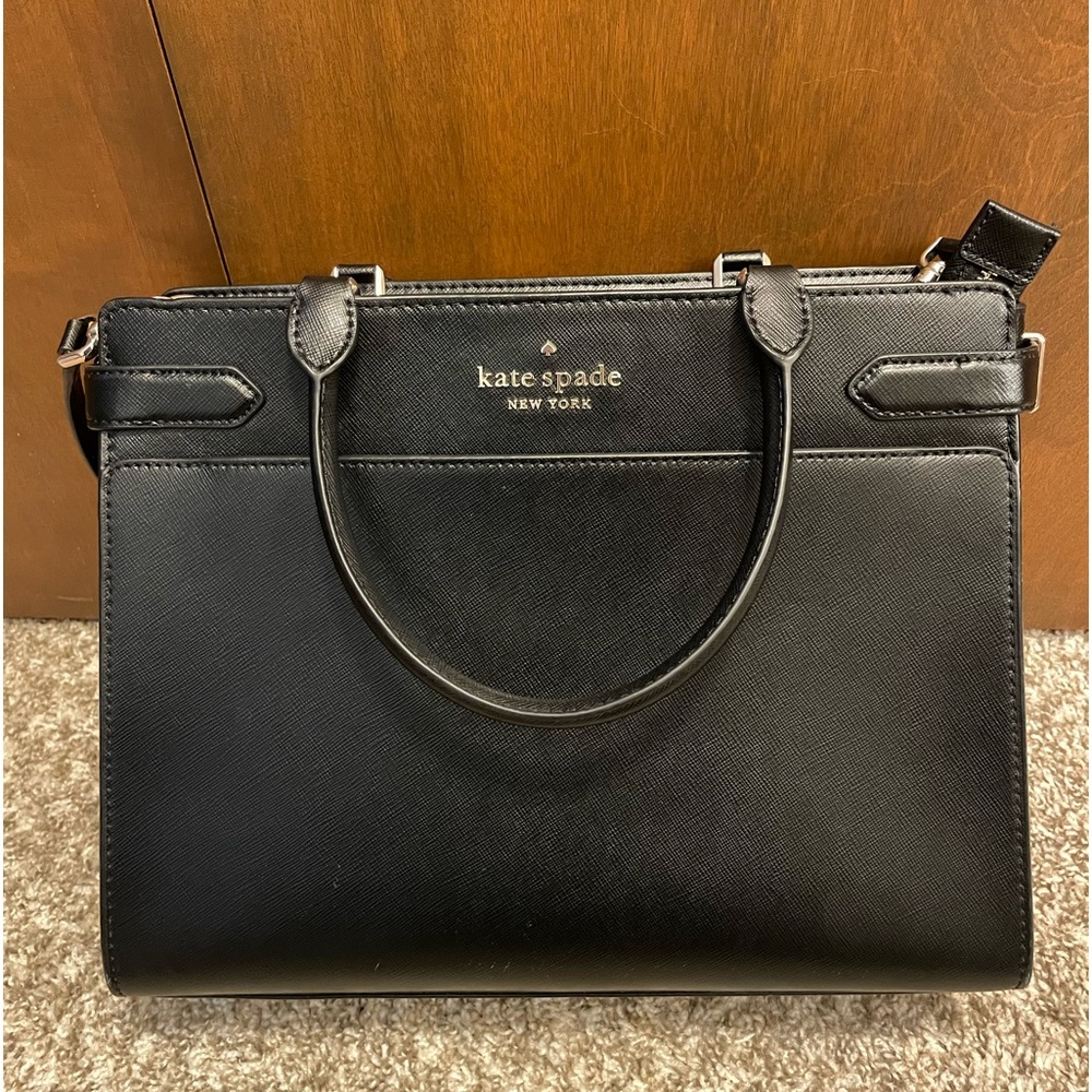 Black kate spade purse